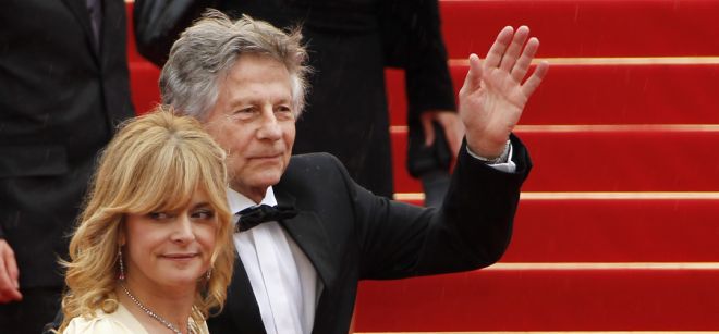 El director polaco Roman Polanski (d) y la actriz alemana Nastassja Kinski (i).