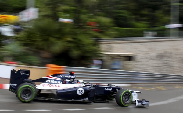 El piloto venezolano Pastor Maldonado, de la escudería Williams.