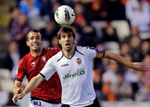 El centrocampista del Valencia, Albelda.