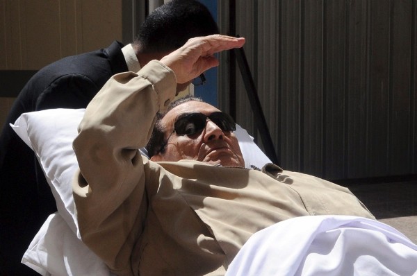 El expresidente egipcio Hosni Mubarak. 