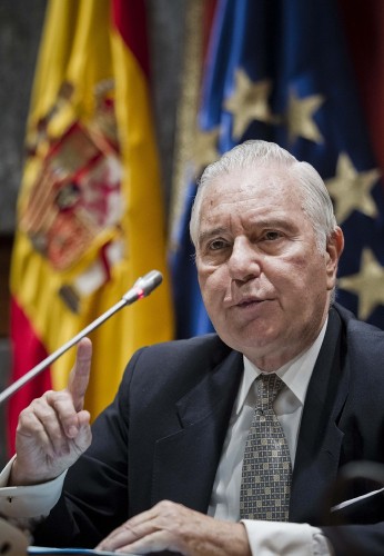 El presidente del Consejo General del Poder Judicial y del Tribunal Supremo, Carlos Dívar.