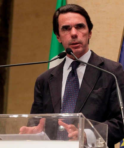 El expresidente del gobierno español José María Aznar.