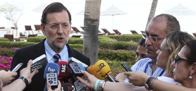 El presidente del gobierno español,Mariano Rajoy.