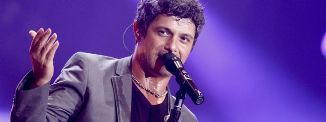 El cantante Alejandro Sanz.