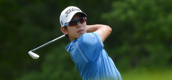El golfista surcoreano Seung-Yul Noh.