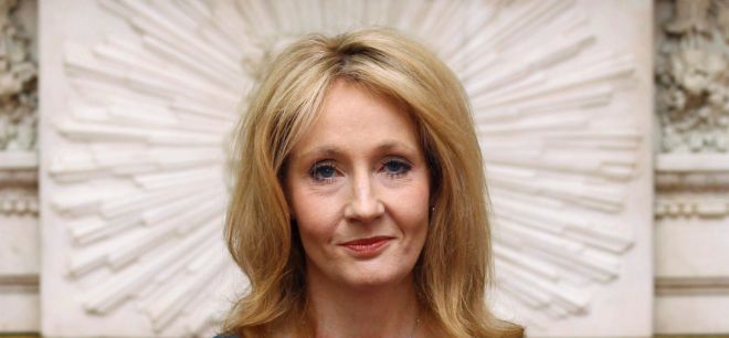 La autora británica J K Rowling.