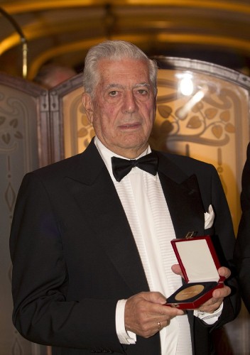 El escritor peruano Mario Vargas Llosa, premio Nobel de Literatura.
