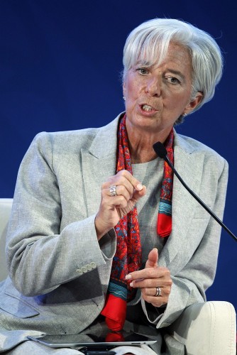 La directora general del Fondo Monetario Internacional, Christine Lagarde.