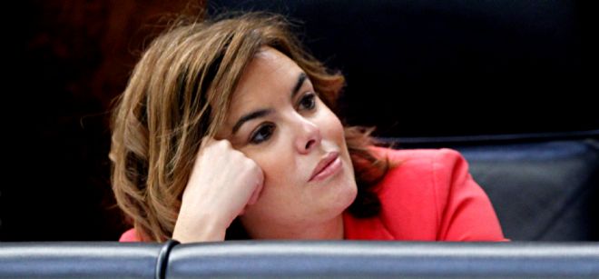 Soraya Sáenz de Santamaría, vicepresidenta del Gobierno de España.