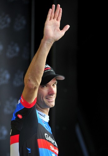 El ciclista británico del equipo ramin Sharp, David Millar.