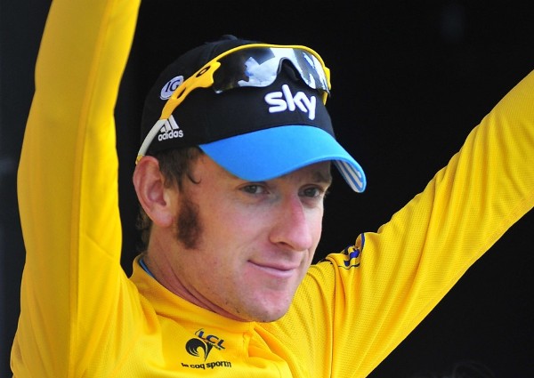 El ciclista británico del equipo Sky, Bradley Wiggins.