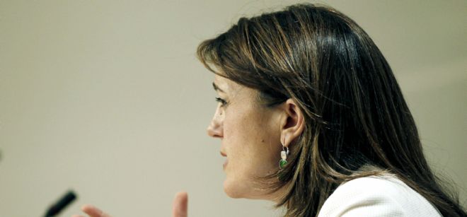 La portavoz parlamentaria del PSOE, Soraya Rodríguez.