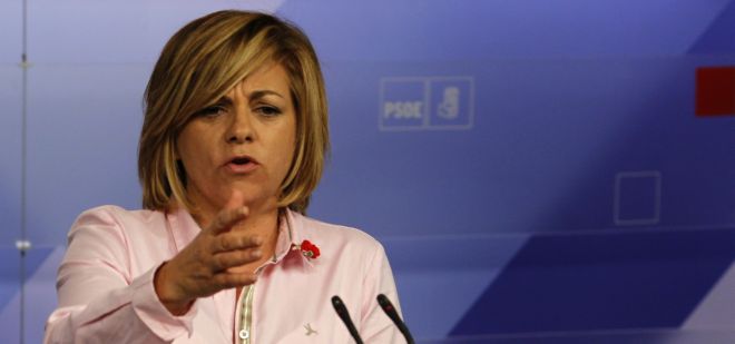 La vicesecretaria general del PSOE, Elena Valenciano.