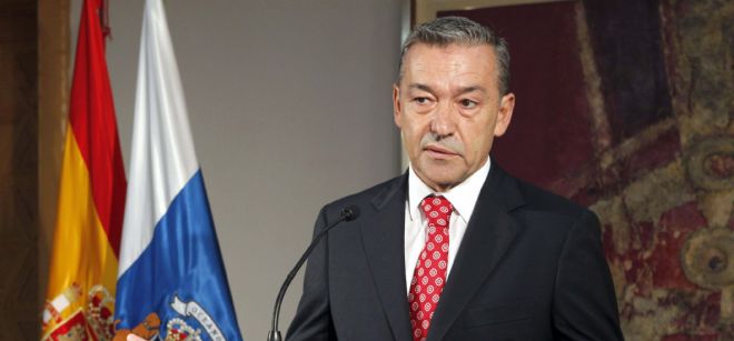 El presidente del Ejecutivo canario, Paulino Rivero.