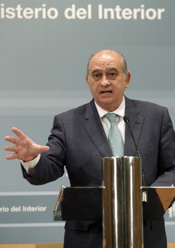 El ministro español Interior, Jorge Fernández Díaz.