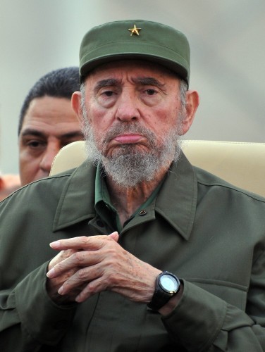 Fotografía de archivo del 28 de octubre de 2010 donde se ve al líder cubano Fidel Castro.