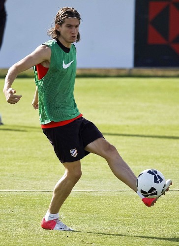 El jugador del Atlético de Madrid Filipe Luis.