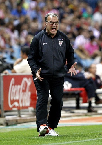 El entrenador del Athlétic de Bilbao, Marcelo Bielsa.