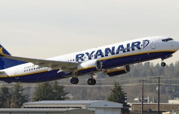 Avión de Ryanair.