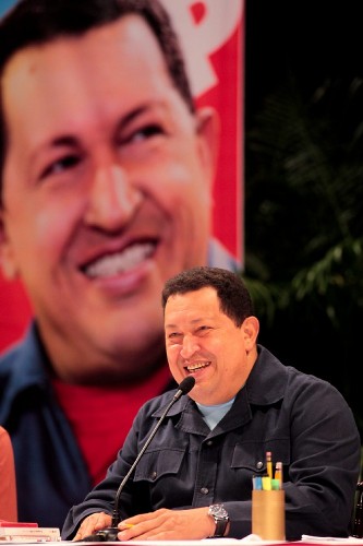 Hugo Chávez..