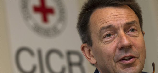 El presidente del Comité Internacional de la Cruz Roja (CICR), el suizo Peter Maurer.
