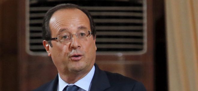 El presidente francés, François Hollande.