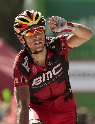 El ciclista belga del BMC, Philippe Gilbert.