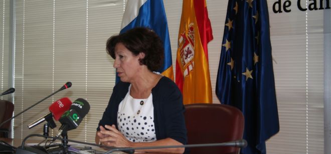 La consejera de Políticas Sociales del Gobierno de Canarias, Inés Rojas.