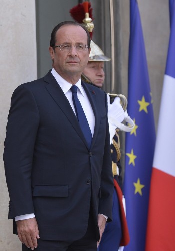 El presidente francés, Francois Hollande.