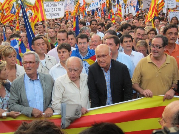 2012 Duran (UDC), En La Manifestación De La Diada.