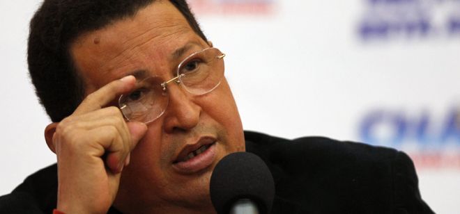 El presidente venezolano Hugo Chávez.