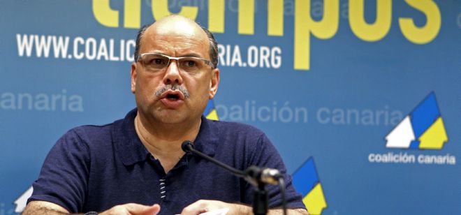El secretario general de Coalición Canaria (CC), José Miguel Barragán.