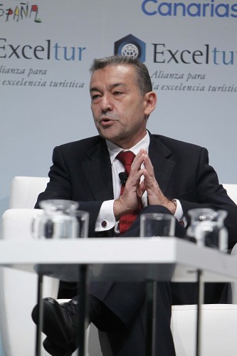 El presidente del Gobierno canario, Paulino Rivero.