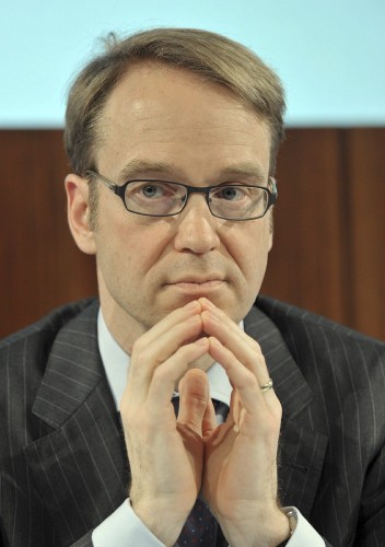 Fotografía de archivo fechada el 13 de marzo de 2012 del presidente del Bundesbank, Jens Weidmann.