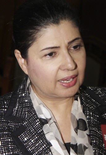 La directora general de Syrian Airlines, Gaida Abdulatif.