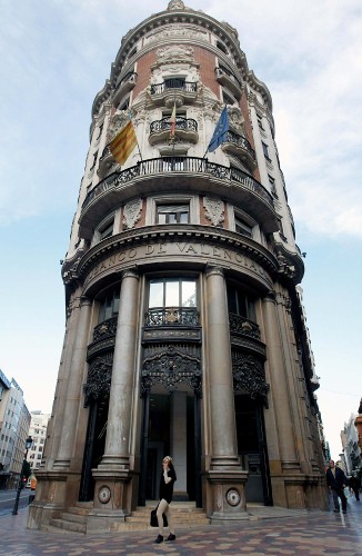 Sede central del Banco de Valencia. 