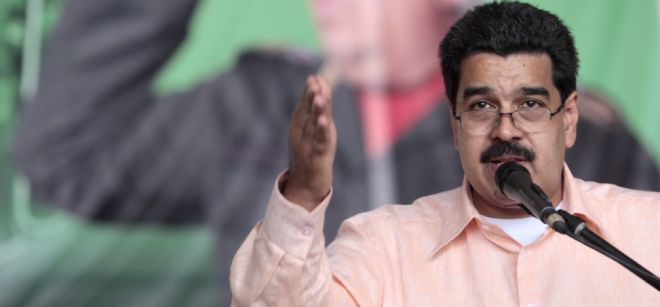 Fotografía cedida por prensa de Miraflores del vicepresidente venezolano, Nicolás Maduro.