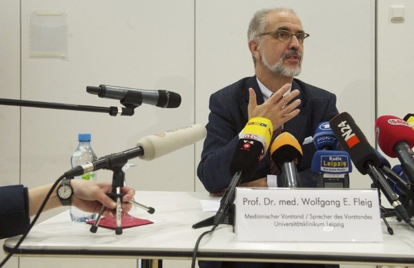 El director médico de la Clínica Universitaria de Leipzig, Wolfgang E. Fleig.
