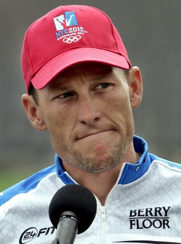 El ciclista estadounidense Lance Armstrong.