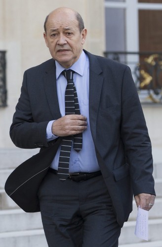 El ministro de Defensa francés, Jean-Yves Le Drian.