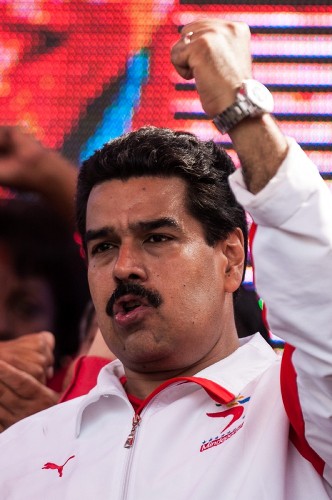 El vicepresidente de Venezuela Nicolás Maduro.