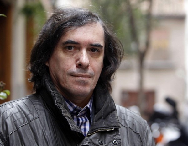 El poeta y novelista rumano Mircea Cartarescu durante la visita que ha realizado a Madrid, con motivo de la reciente publicación de 