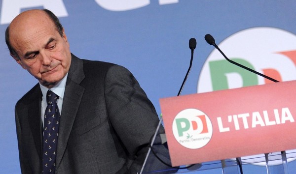 El líder del centroizquierda italiano, Pier Luigi Bersani.
