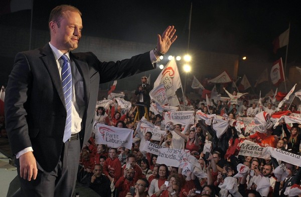 El líder del Partido Laborista de Malta, Joseph Muscat.