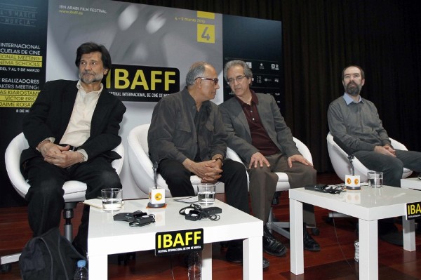 Víctor Erice, ayer, en el Festival Internacional de Cine de Murcia IBAFF.