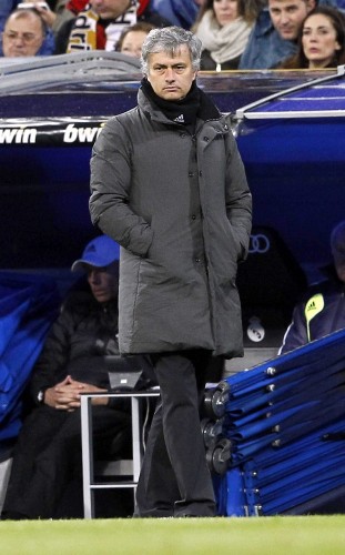 El entrenador del Real Madrid, el portugués José Mourinho.
