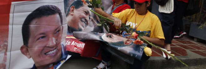 Funeral del fallecido presidente venezolano, Hugo Chávez.