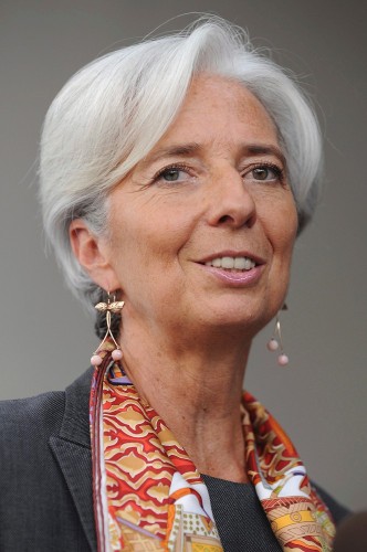 Christine Lagarde.