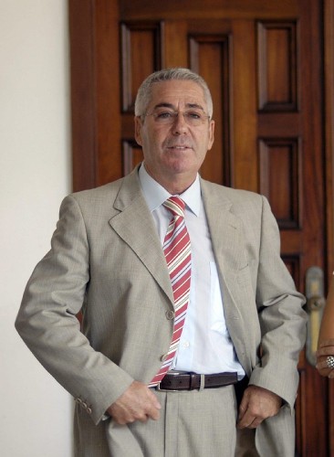 El ex alcalde de Telde Francisco Santiago.