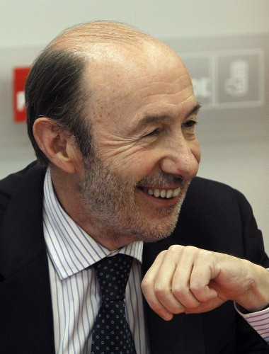 El líder del PSOE, Alfredo Pérez-Rubalcaba.
